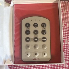 Medel FineTuner Remote Control Adult White Hearing Aid Accessory Ref 03132