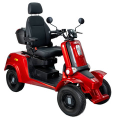 1000W Heavy Duty 4 Wheel Mobility Scooters 60V Max Weight Capacity 800 lbs NEW