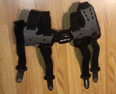 Pair Of ARYSE Metforce AY- 43 L&R Knee Braces/Brief Use/Exc Cond/Deep Discount!