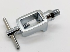 Medical Oxygen Cylinder CGA 870 Polished Chrome Pin Index Yoke 1/4″ Male NPT