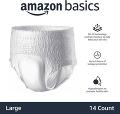 Unisex Adult Incontinence Protective Underwear Overnight Absorbency