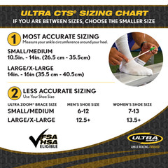 Ultra CTS® Ankle Brace for Osteoarthritis (OA), Acute Ankle Injuries