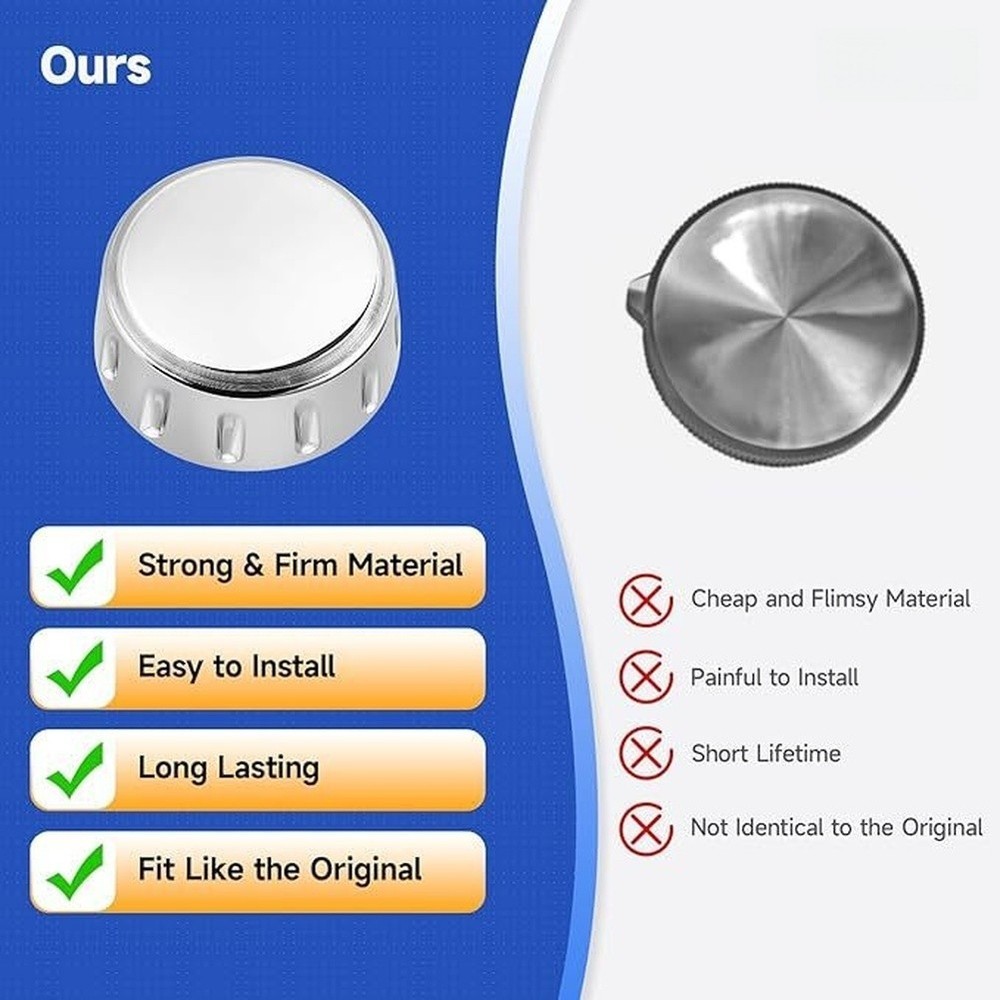 Replacement Dryer Washer Control Knob Compatible with FOR GE for GFW450SSM1WW
