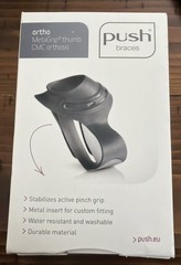Push Braces ortho MetaGrip Thumb CMC orthosis Left Size 3 – NEW