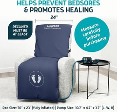 Alternating Air Pressure Pad for Recliner Chair – Pressure Relief Cushion Topper