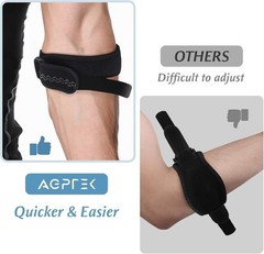 Breathable Elbow Support Strap – Pain Relief for Tennis, Golf & Weightlifting
