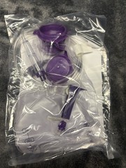 10- Vesco Medical 1000mL PVC Bag Gravity Feeding Set with ENFit Qty Of 10
