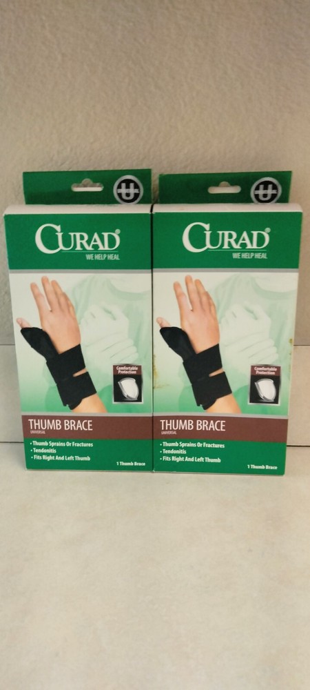 CURAD THUMB BRACE NEW RIGHT AND LEFT HAND