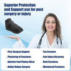 Closed Post Op Shoe, Post Op Shoes, Fracture Medical Walking Shoes for Men an