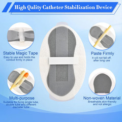 25Pcs Foley Catheter Stabilization Device, Urinary Leg Bag Catheter Tube Holder,