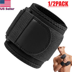 2Pcs Adjustable Sports Wrist Band Brace Wrap Support Strap Carpal Tunnel Bandage