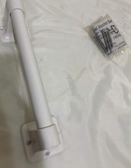New 9” White Grab Bar Franklin Brass Delta DF509W 300lb Bathroom Safety Handle