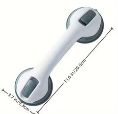 Shower Handle Grab Bars For Bathroom Shower Handle With Suction Cup Grip