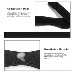 Knee Patellar Tendon Support Strap Adjustable Compression Brace Sports Sleeve
