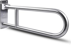 Toilet Grab Bar Support Rail 29.5 Inch, Anti-Slip Knurled Handicap Bathroom Safe