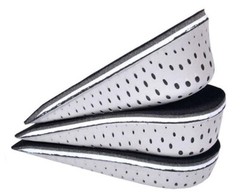 1Pair 3.8cm Lift Height Increasing shoes Insert Shoe Pad Increase Cushion Unisex