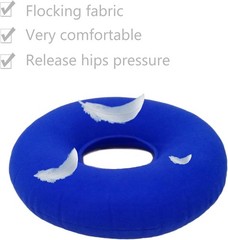 2 Pack Donut Pillow for Tailbone Pain, Inflatable Donut Cushion Seat with a Pump