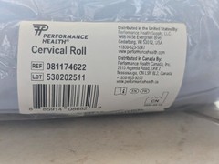 PERFORMANCE HEALTH CERVICAL ROLL with WASHABLE COVER NEW in Sealed Package