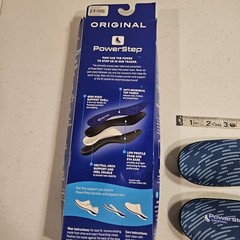 Powerstep Original Full Length Arch Orthotic Insole Size ASM M3-3.5 W5-5.5