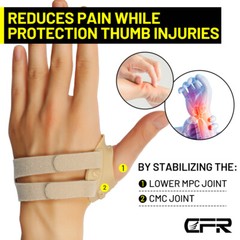 Thumb Brace CMC Joint Hand Protector Orthopedic Support | Wrist Immobilizer