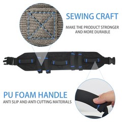 Gait Belts Transfer Belt for Seniors with 7 Handles, Gate Belt for Elderly Lift
