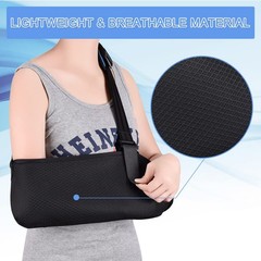 Arm Sling Shoulder Immobilizer Support Foam Neck Pad Left Right Hand Women Men S