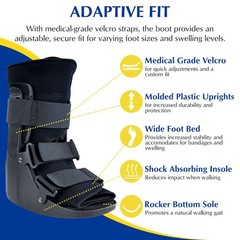 CAM Fracture Walking Boot Medical Recovery Protection and Ankle Support