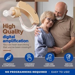 Ultra-Compact Behind-The-Ear Hearing Aid with Noise Reduction Technology
