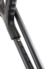 – Crutch for Adults (x1 Unit, Open Cuff), Foldable Aluminum, Single for Women…