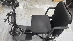 Dual Motor 700W 3-Wheels Folding Senior Electric Mobility Scooter 48V/10Ah 300lb