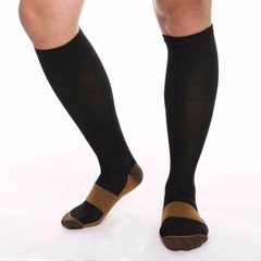 Copper Infused Compression Socks 20-30mmHg Pain Relief For Mens Womens Sport