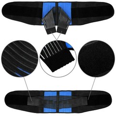 Adjustable Lumbar Support Lower Waist Back Belt Brace Pain Relief For Men Women