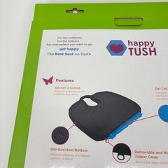 Nova Happy Tush Seat Cushion with Coccyx Cutout Gel Cell Car Office Chair Travel