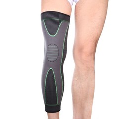 Full Leg Long Compression Sleeves Knee Brace Support for Sport Joint Injury Pain