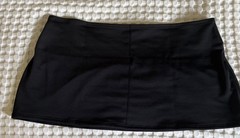 Ostomy Support Garment Women’s Curvy Wrap Colostomy Bag Covers (black, XL)