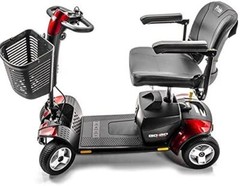 Pride Mobility Go-Go Sport S74 4-wheel Electric Travel Scooter for Adults
