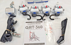 Q-8600-A1-L2 Q’Straint 4 QRT-360 Retractors L-Track Lap Shoulder Belt Wheelchair