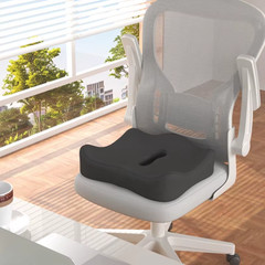 ​​【Ergonomic Office Seat Cushion】3-Zone Memory Foam Lumbar Support Pillow Breath