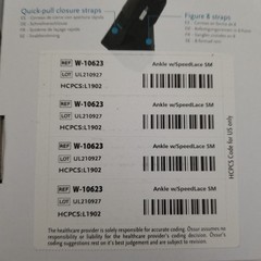 Ossur FormFit Ankle Brace w/ Speedlace Small
