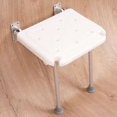 Folding Shower Seat for Shower Chair Bench Wall Safety Mounted Bathroom Bathtub
