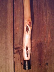 diamond willow walking stick STAG ANTLER handle cane custom made cane in the USA