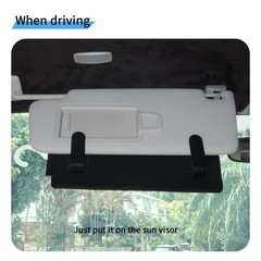 Portable Handicap Placard Holder for Auto – Ultra Transparent Handicapped Pla…