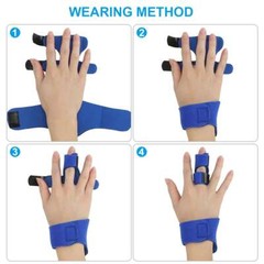 Adjustable Trigger Finger Splint Support Brace Fracture Recovery Fix Relief Pain