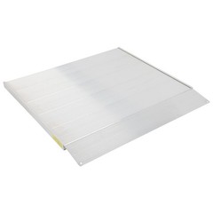 5.84″H 700lbs Aluminum Self Supporting Angled Entry Threshold Ramp Ideal