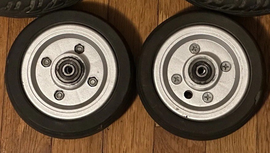 Caster Wheels for Pride Jazzy Air 1 & Jazzy Select 6 & Pride Jazzy Select Elite