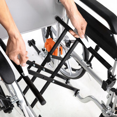 World’s Lightest (Only 15lb)Transport Wheelchair,Airplane Travel Fold Wheelchair