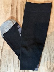 Compression Socks Size S/M Black & Gray – A0075