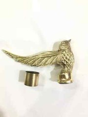Solid Brass Stylish Decorative Flying Bird Head Handle New Handmade Gift Item