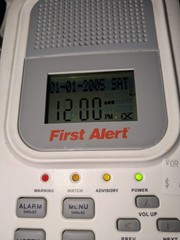 First Alert WX-200 Weather Radio . Public Alert. Works