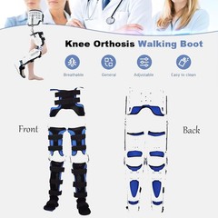 HKAFO Orthopedic Padded Adjustable Hip Knee Ankle Foot orthosis Support